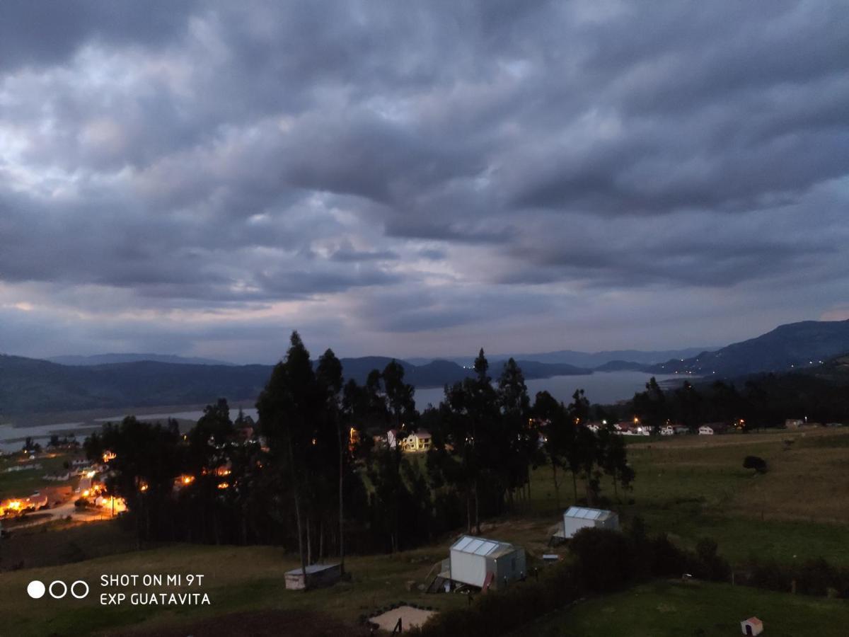 Glamping Cristal Hotel Guatavita ภายนอก รูปภาพ