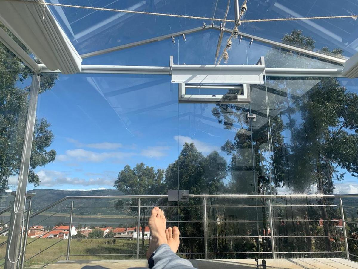 Glamping Cristal Hotel Guatavita ภายนอก รูปภาพ