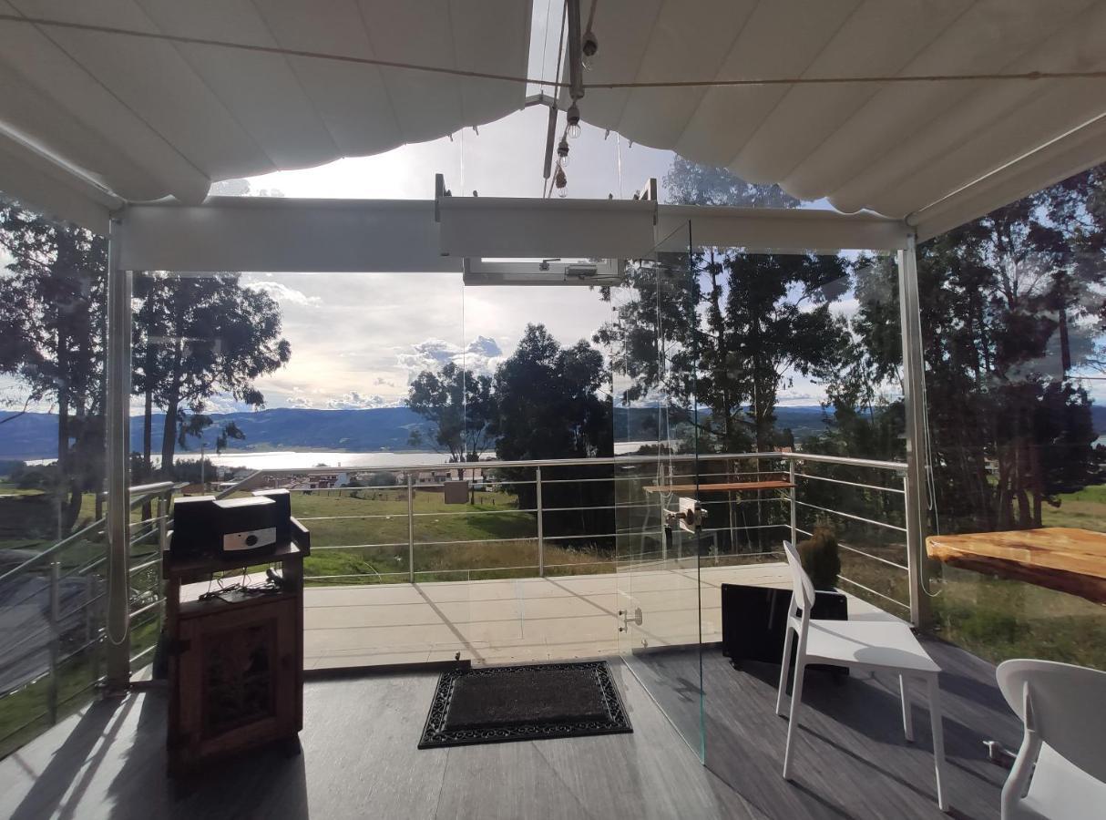 Glamping Cristal Hotel Guatavita ภายนอก รูปภาพ