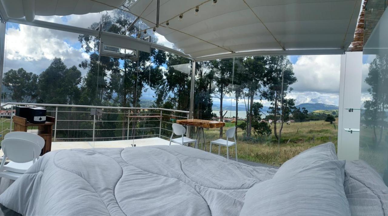 Glamping Cristal Hotel Guatavita ภายนอก รูปภาพ