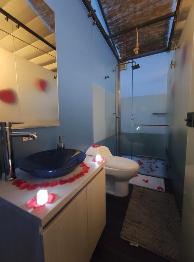 Glamping Cristal Hotel Guatavita ภายนอก รูปภาพ