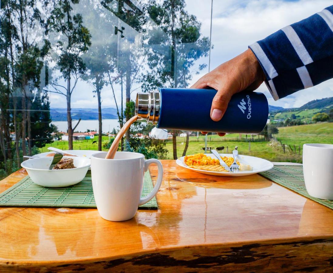 Glamping Cristal Hotel Guatavita ภายนอก รูปภาพ